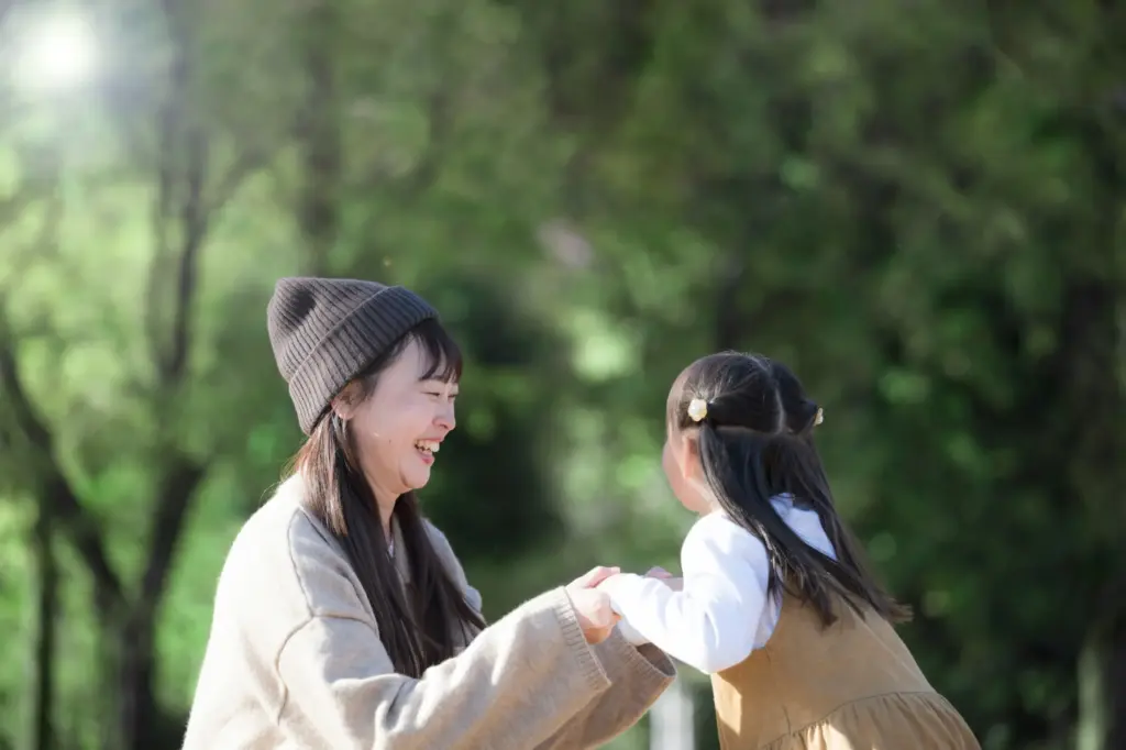 ママと娘のお出かけ
